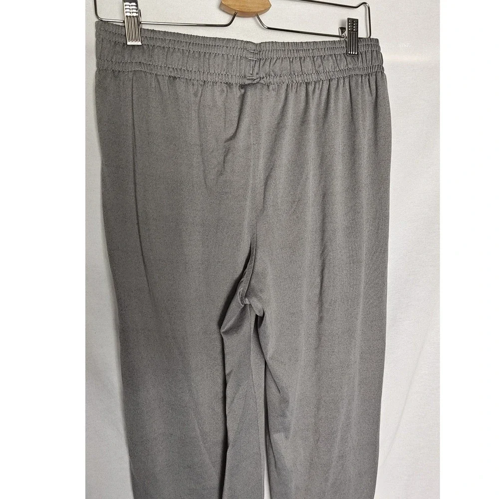Under Armour Light Sweatpants Gray Loose Fit Zipper Ankle Athletic Joggers Large